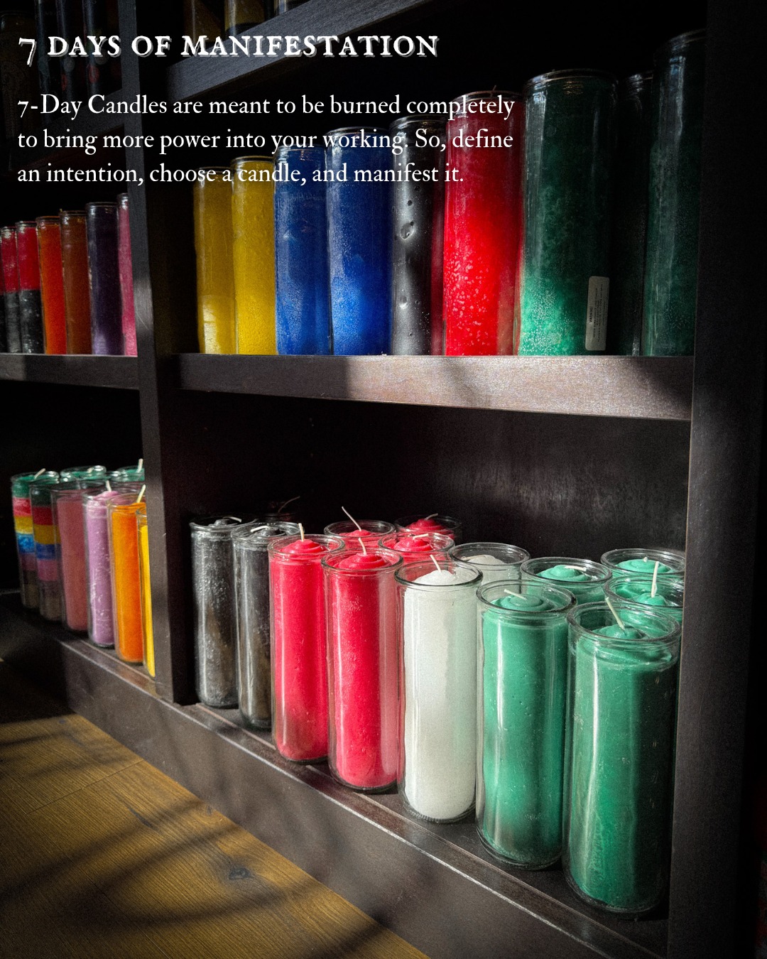 Each color means something different across many practices and cultures. What colors have significance in yours?
#metaphysicaljc #jerseycity #downtownjerseycity #TheMetaphysicalShoppe #magick #intentions #manifestation #witchy #witchcraft