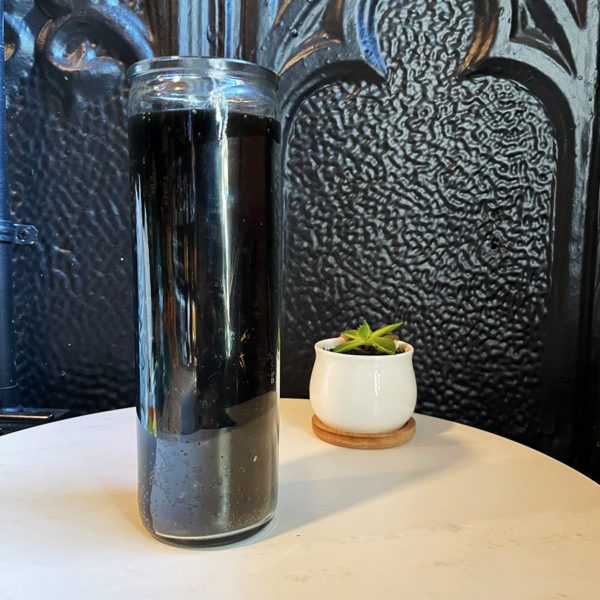 Black Prayer Candle